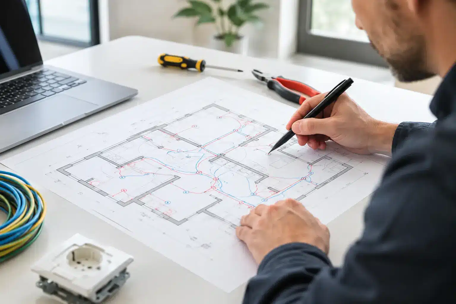 Situatieplan elektriciteit laten maken bij afkeur
