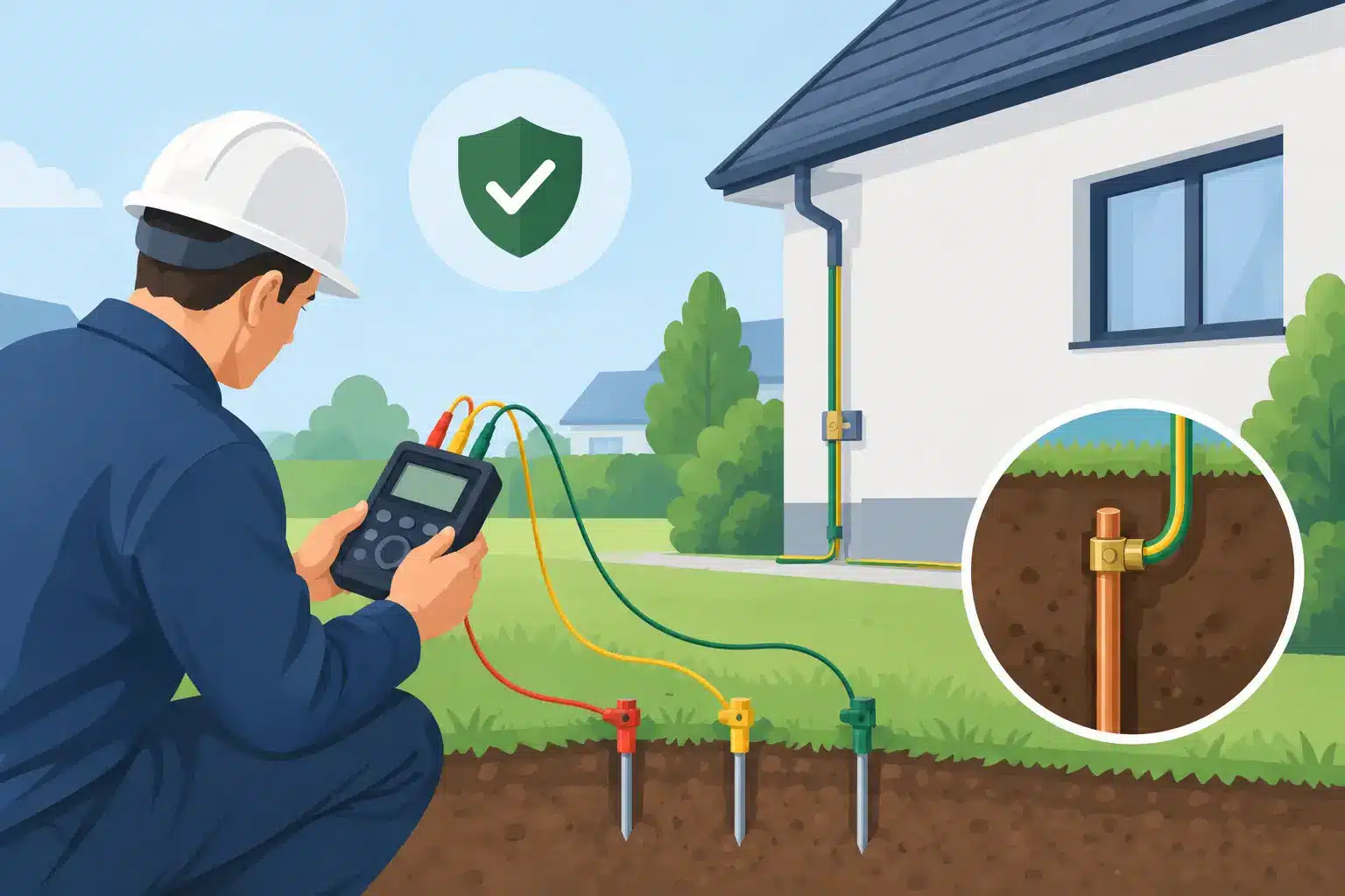 Aarding van woning testen: zo pakt u het veilig aan