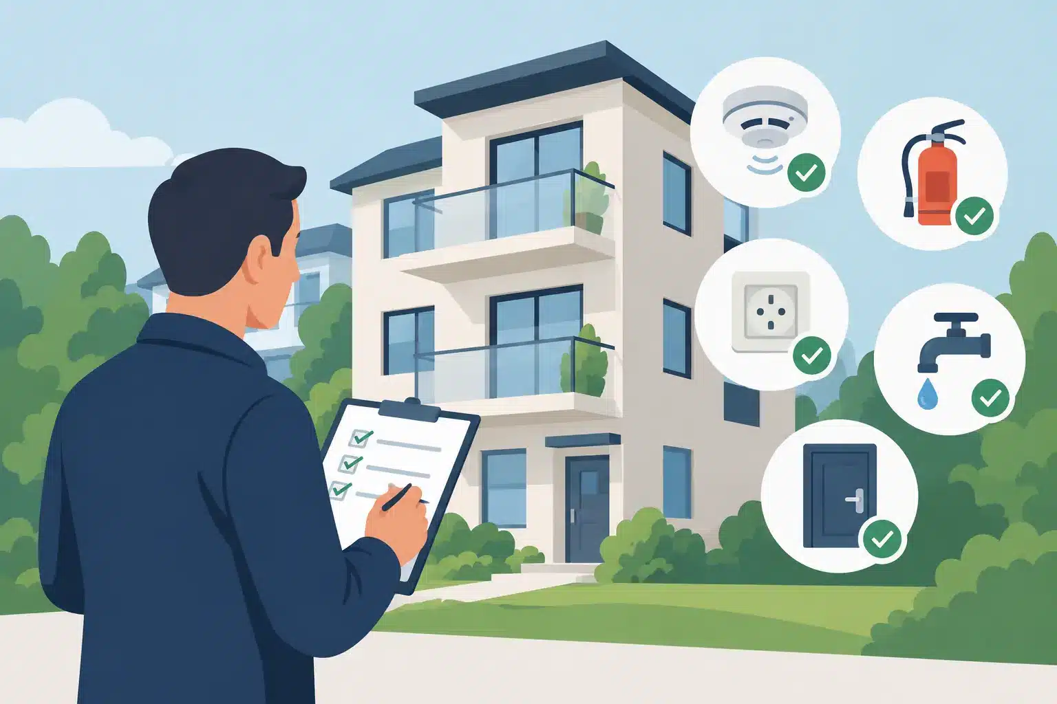 Veiligheidschecks voor verhuurde woningen